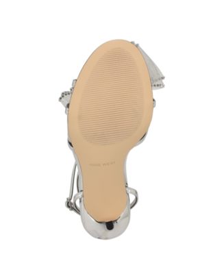 Women's Minky Stiletto Heel Strappy Dress Sandals