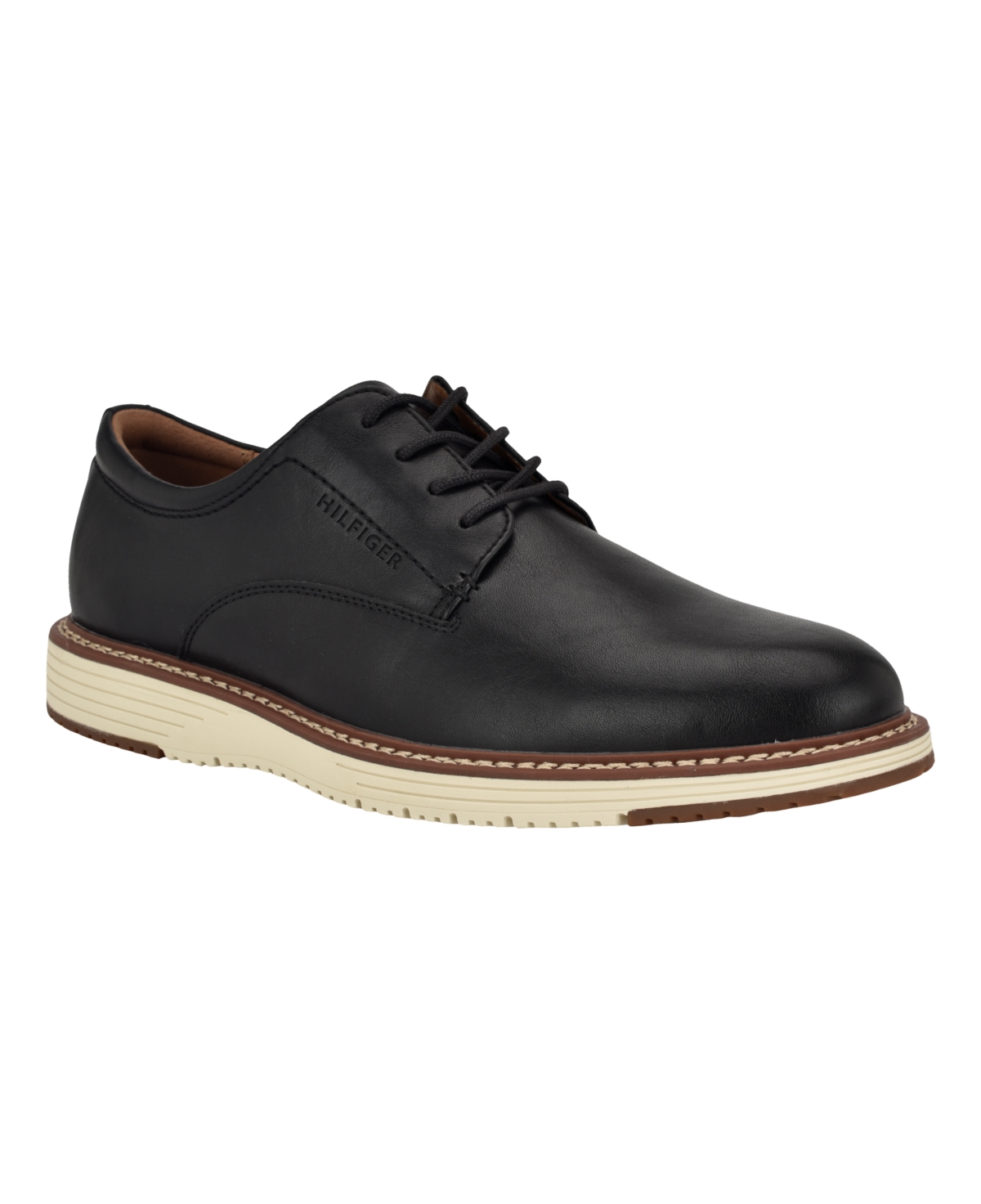 Tommy Hilfiger Men's Hiday Casualized Hybrid Oxfords In Cognac