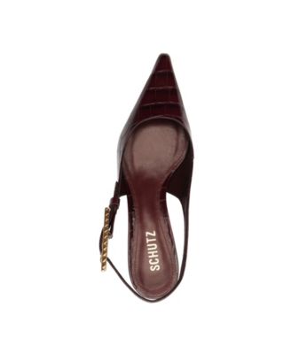 Women's Ciara Slingback Kitten Heel Pumps