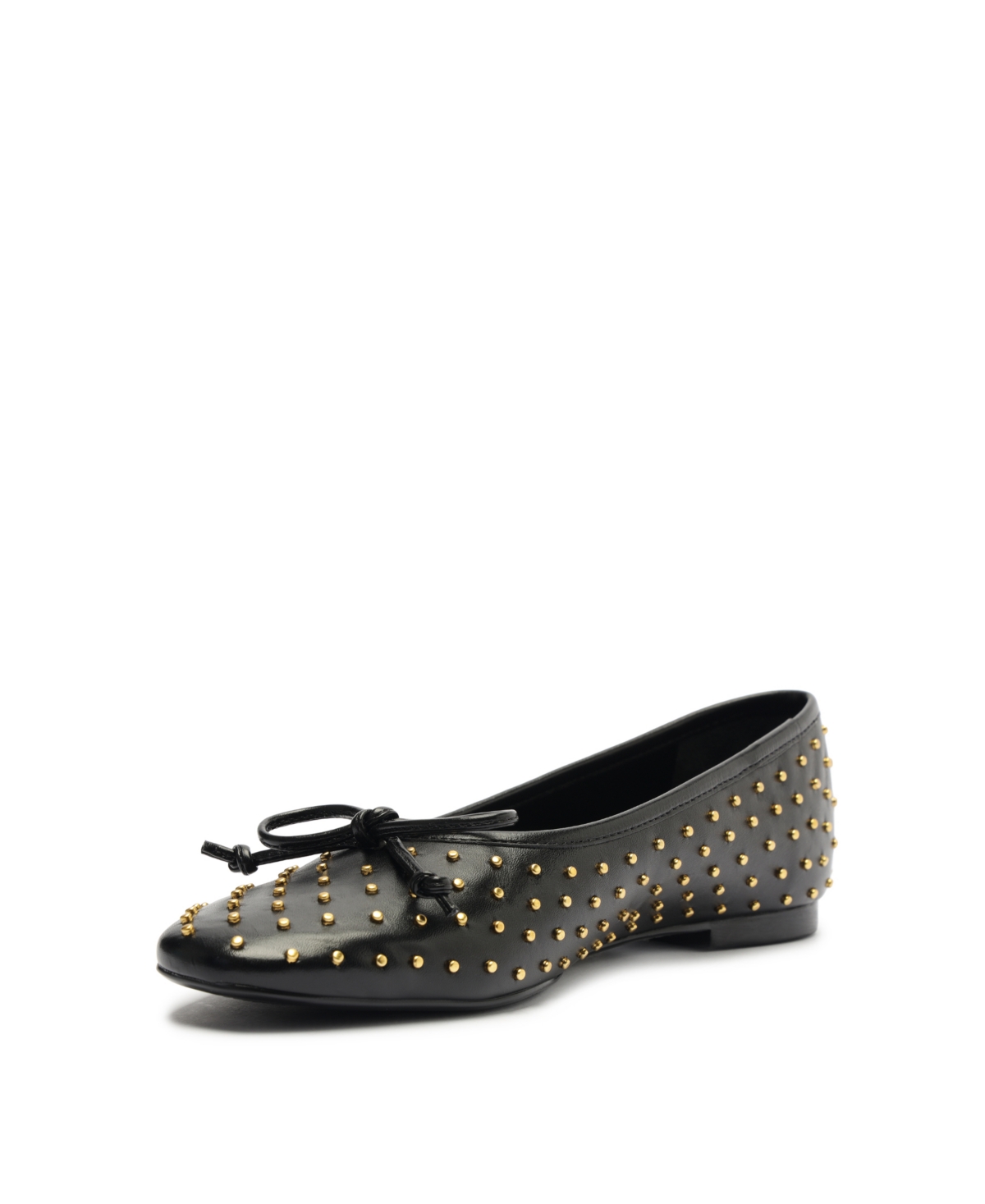 Shop Schutz Women's Arissa Stud Ballet Flats In Black Stud