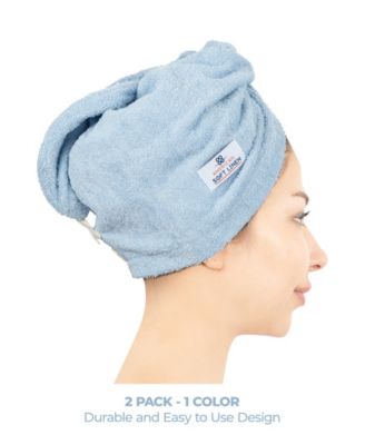 2-Pack Hair Drying Towels, 26" x 13"