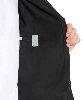 Men's Faux-Suede Snap-Front Bomber Jacket