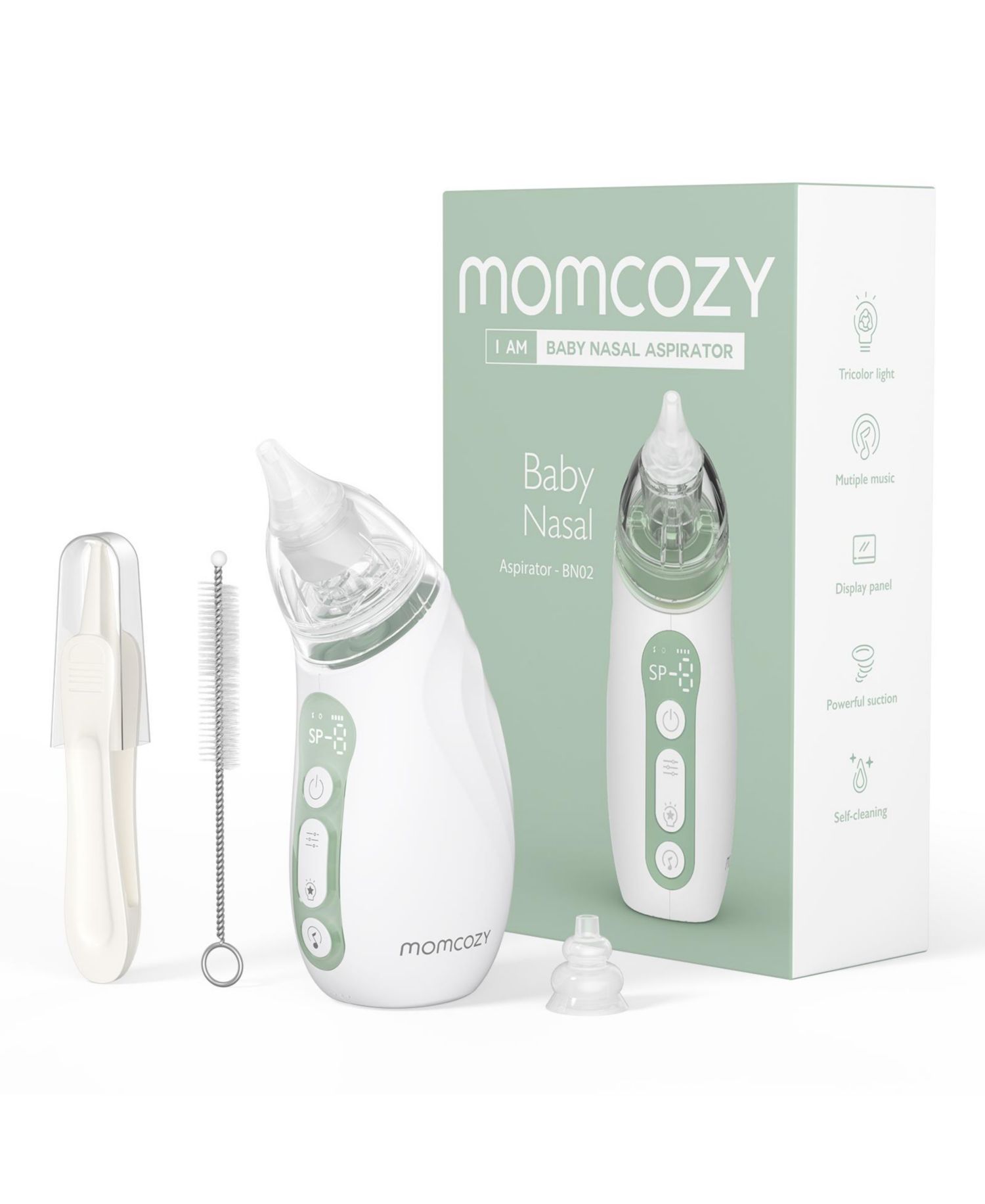 Baby Nasal Aspirator,Newborn and Toddler, Portable Baby Nose Aspirator