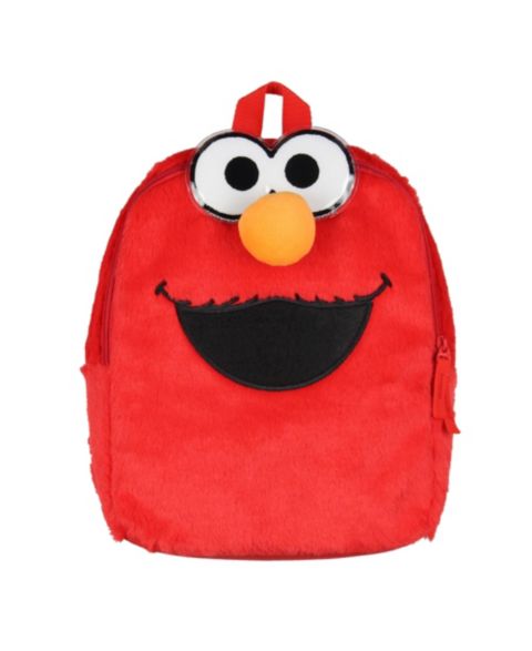 Рюкзак Sesame Street Furry Elmo Smile Face 12 Inch For Daily Use