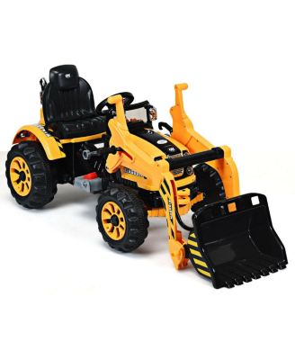 Kids Ride On Excavator Truck With Front Loader Digger