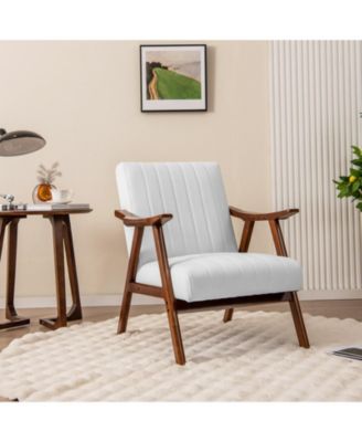 Modern Accent Chair Leisure Armchair with Felt Pads