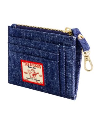 Denim Zip Card Case