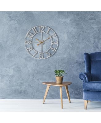 Large Wall Clock for Living Room Decor - Numeral Wall Clock for Kitchen Wall Clock Decorative