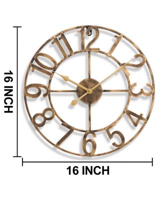 Large Wall Clock for Living Room Decor - Numeral Wall Clock for Kitchen Wall Clock Decorative