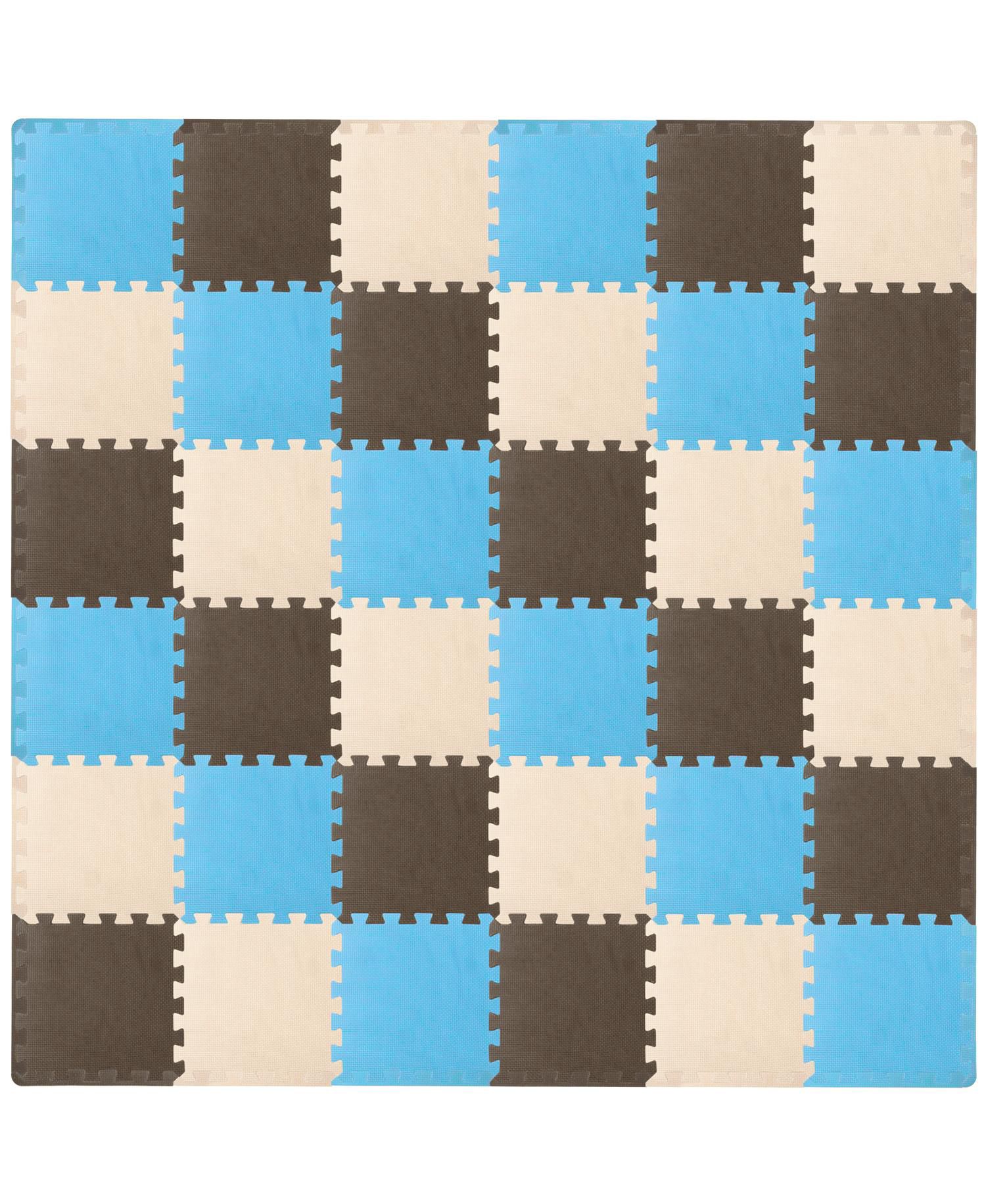 ProSource Kids Floor Play Mat 3/8-in, 36 Sq Ft - 36 Tiles