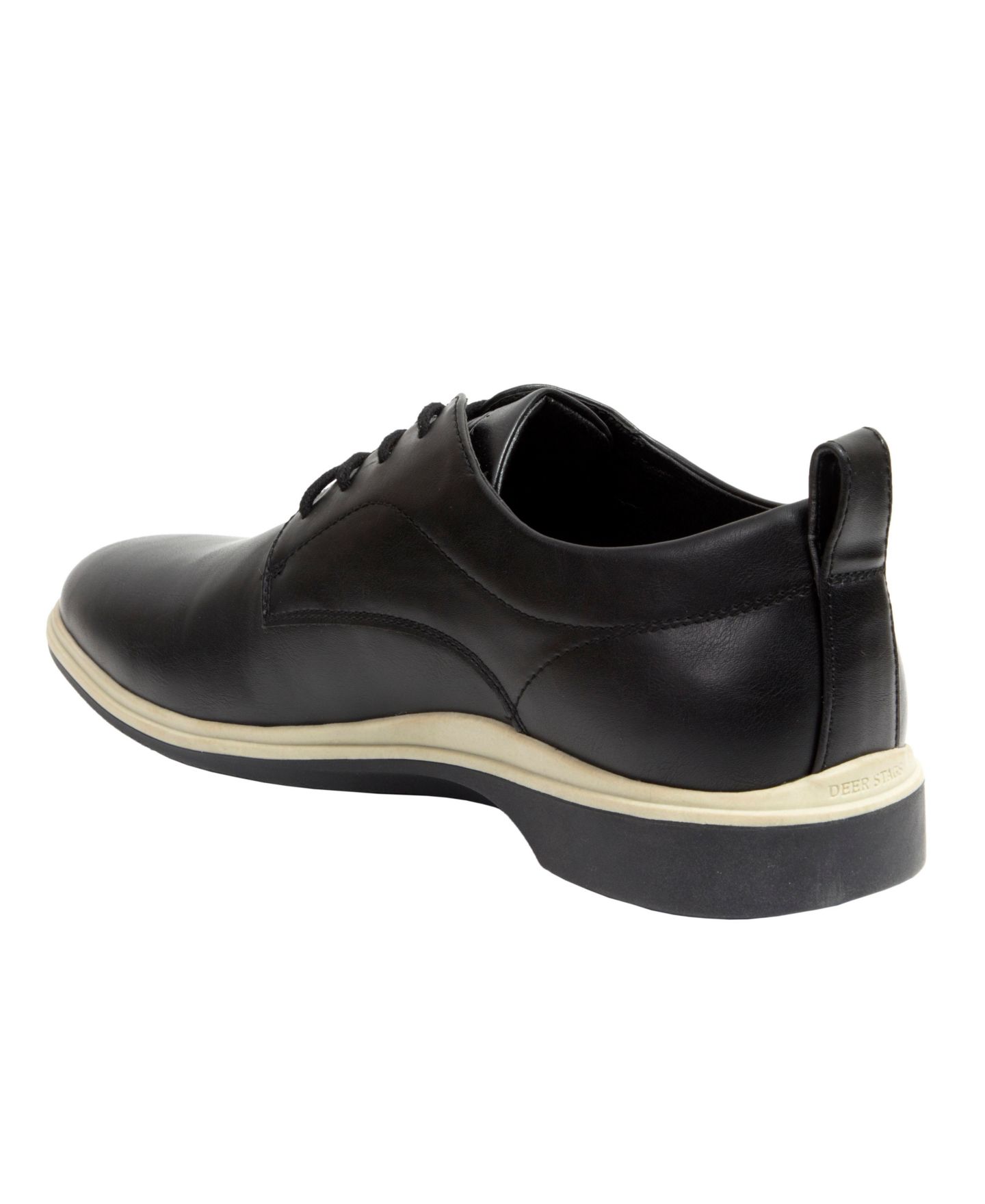 Deer Stags Men's Lisbon S.U.P.R.O. Sock Dress Oxford, цвет: Чёрный / Серый — фото 8