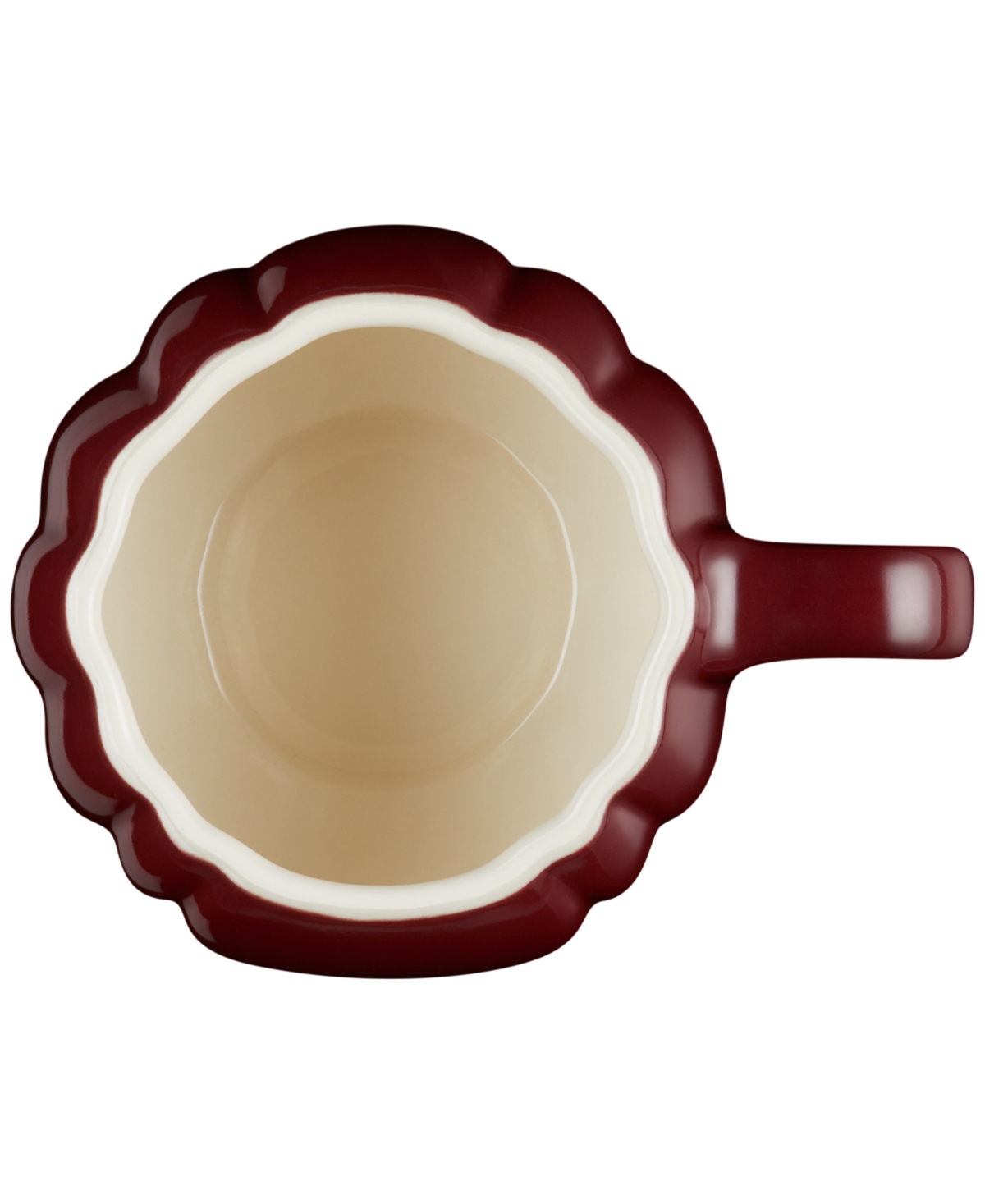 Le Creuset Stoneware Pumpkin Mug with Lid, 14 oz.