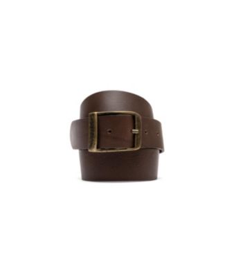 Men's Coronet Crescent Leather Belt