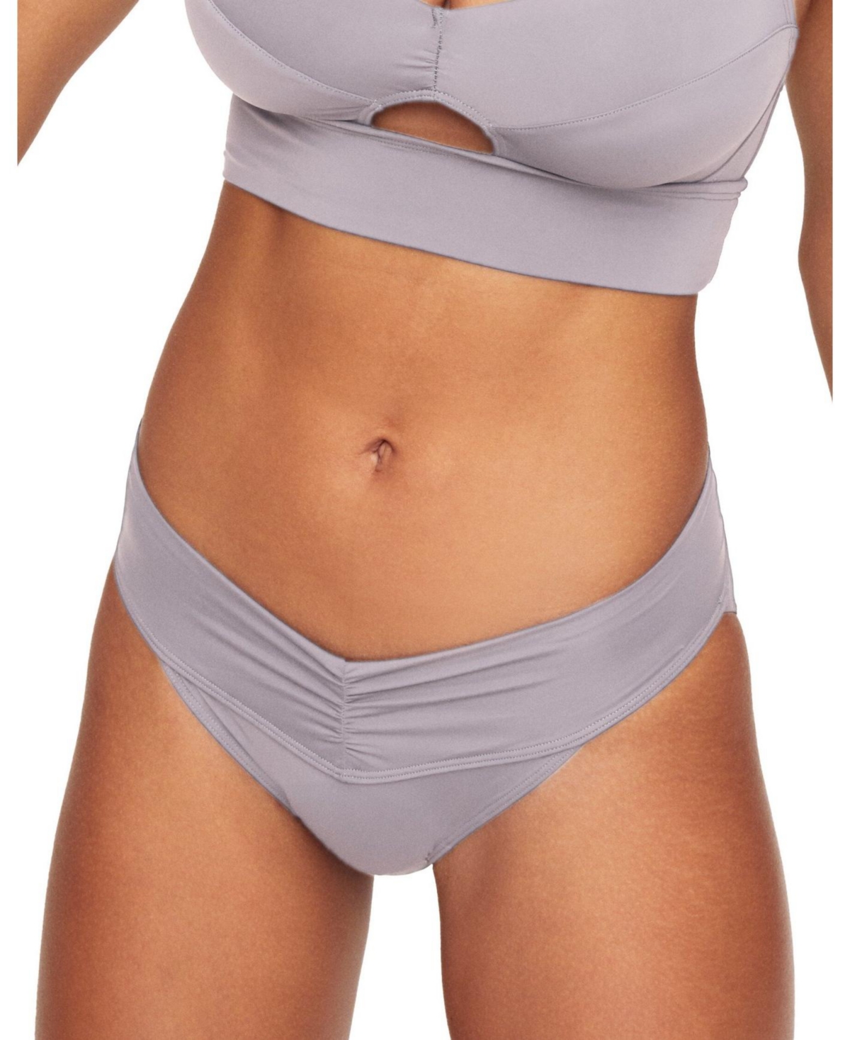 Women's Fatima Bikini Panty - Dark grey