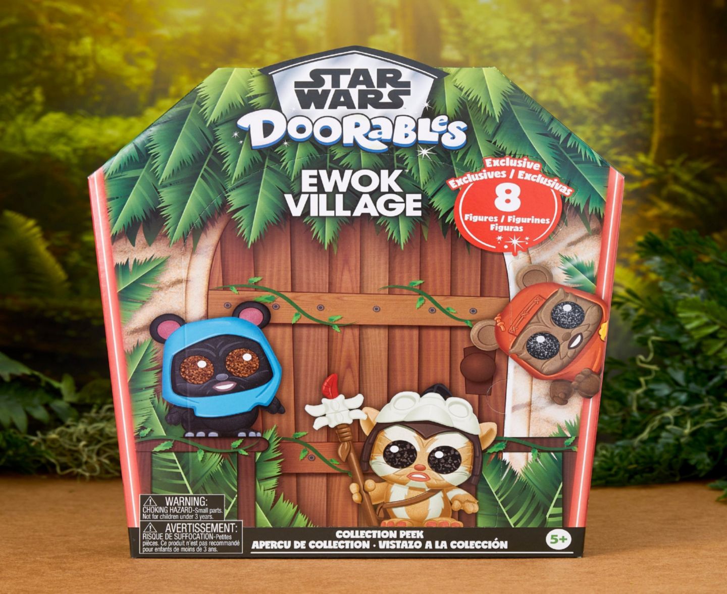 Детские фигурки Star Wars Doorables Ewok Village Collection Peek — фото 3