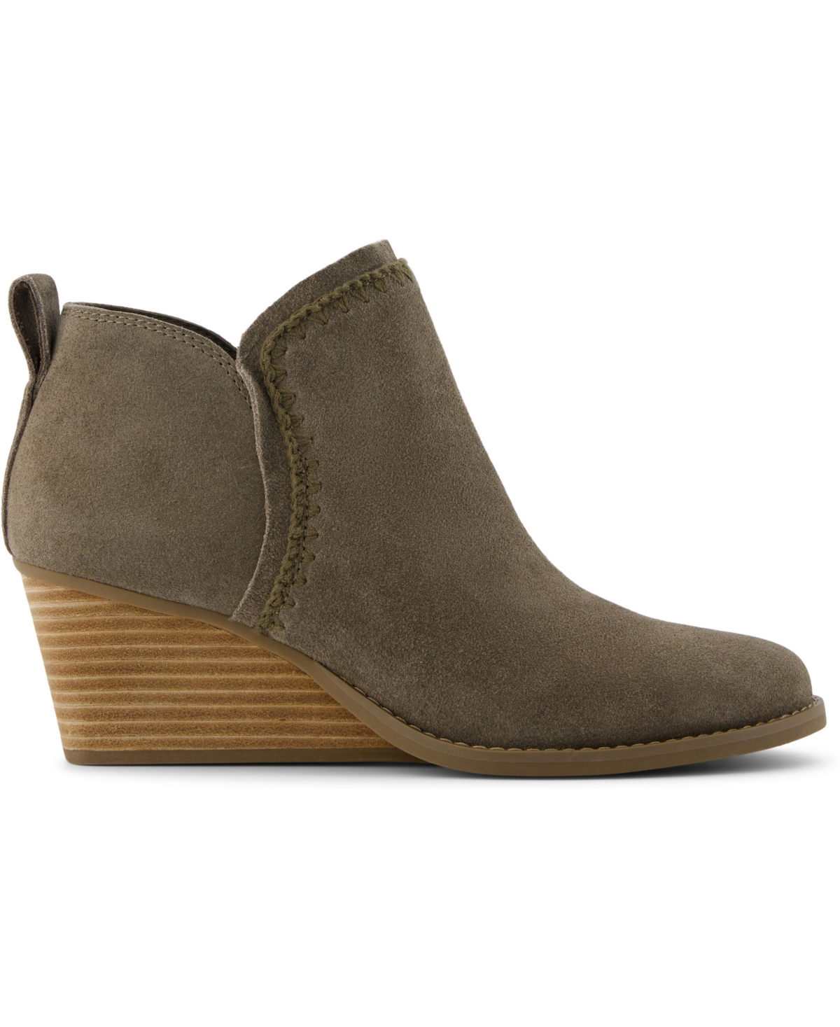 TOMS WOMEN'S KAIA WEDGE BOOTIES 