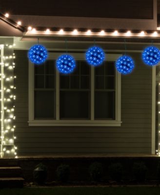 Hanging Starlight Sphere Outdoor Christmas Decoration