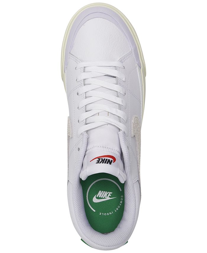 Nike Women #39 s Court Legacy Lift Platform Casual Sneakers from Finish