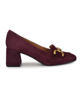 Women's Veepe Bit Block Heel Loafers