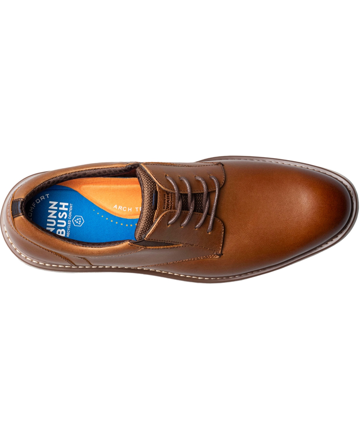 Nunn Bush Men's Griff Plain Toe Oxford