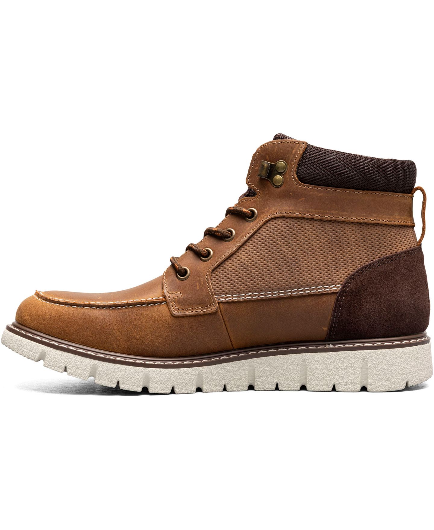 Мужские ботинки Nunn Bush Karnak Moc Toe Boot, цвет: Чёрный — фото 10