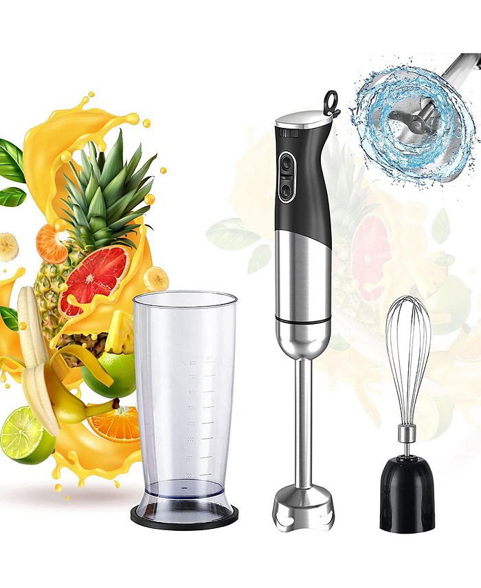 5 Core Immersion Blender Handheld 400W Copper Motor w 800ml Mixing
