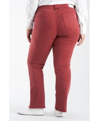 Plus Size Mid Rise Bootcut Jeans