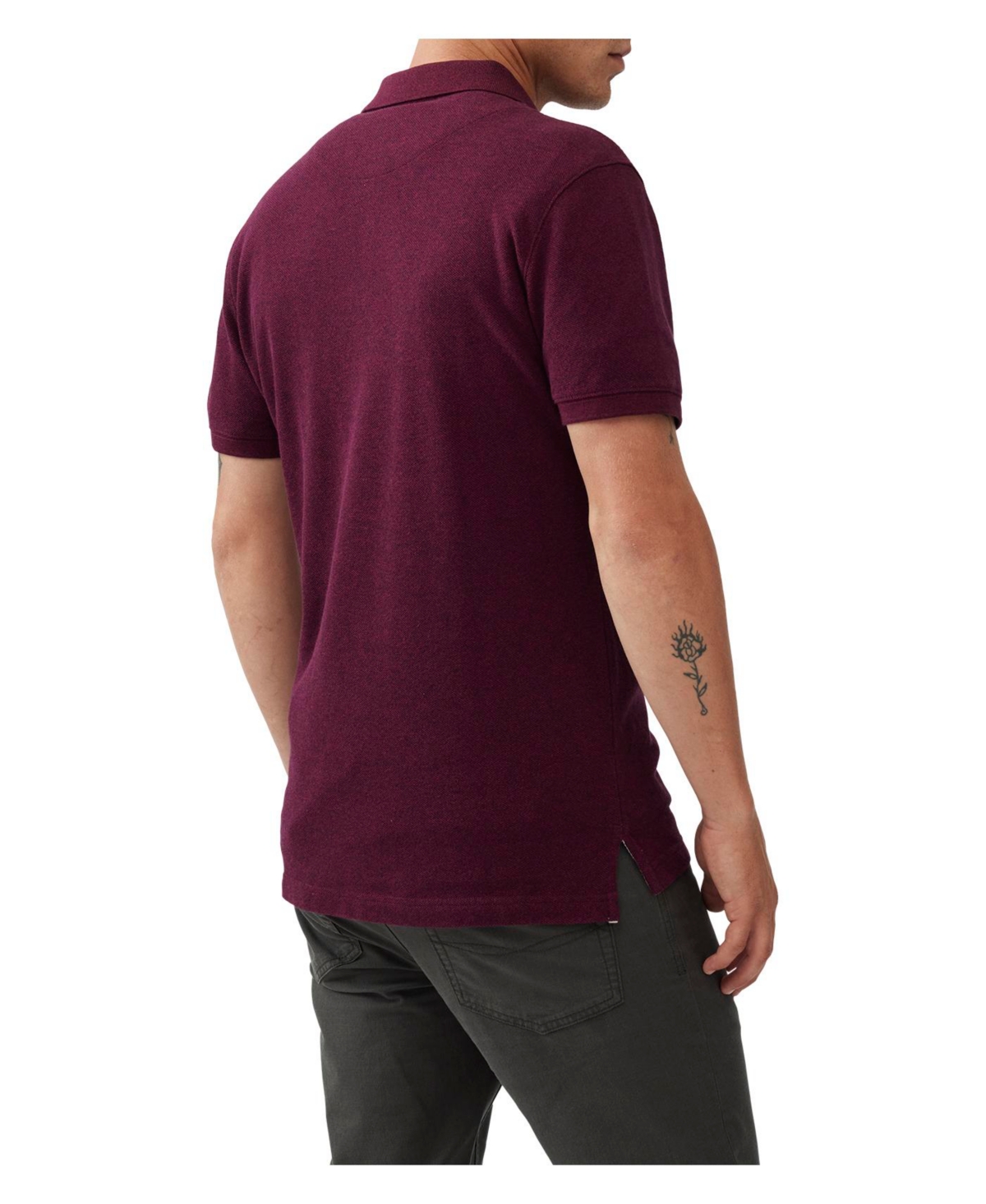 Rodd & Gunn Men's The Gunn Sports Fit Short Sleeve Polo In Red