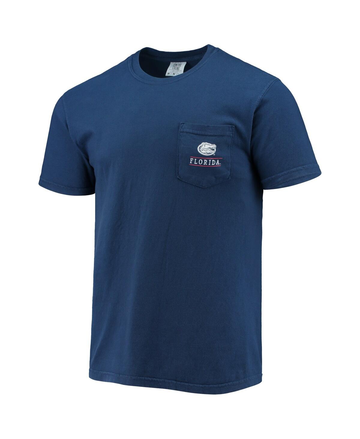 Image One Men's Navy Florida Gators Campus Americana T-shirt In Navy