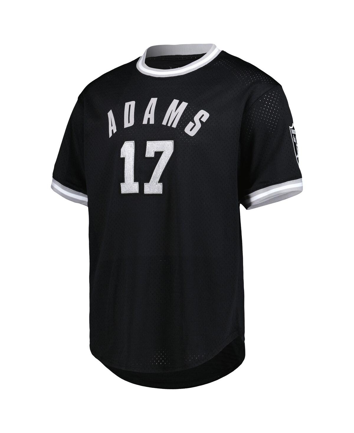 Pro Standard Men's Davante AdamsLas Vegas Raiders Mesh Player Name Number Top - Black