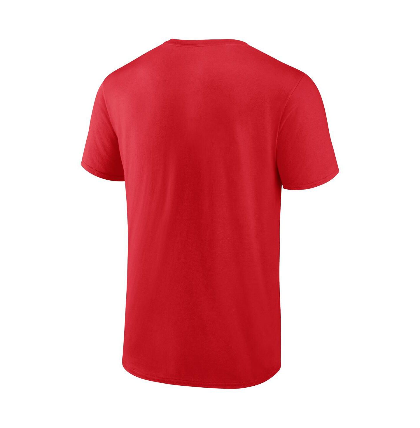 Мужская футболка Fanatics Bryce Harper Red Philadelphia Phillies Hometown Caricature — фото 2