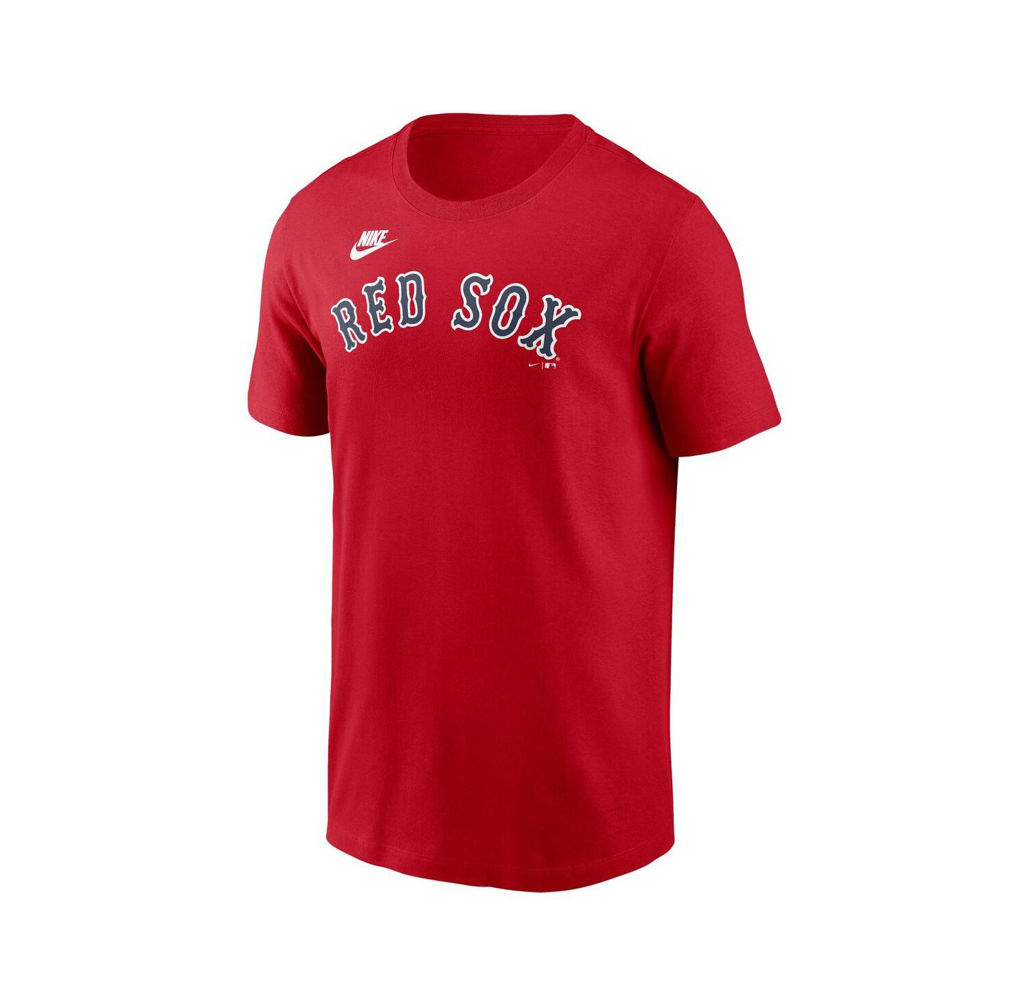 Men's Red Boston Red Sox Cooperstown Wordmark T-Shirt