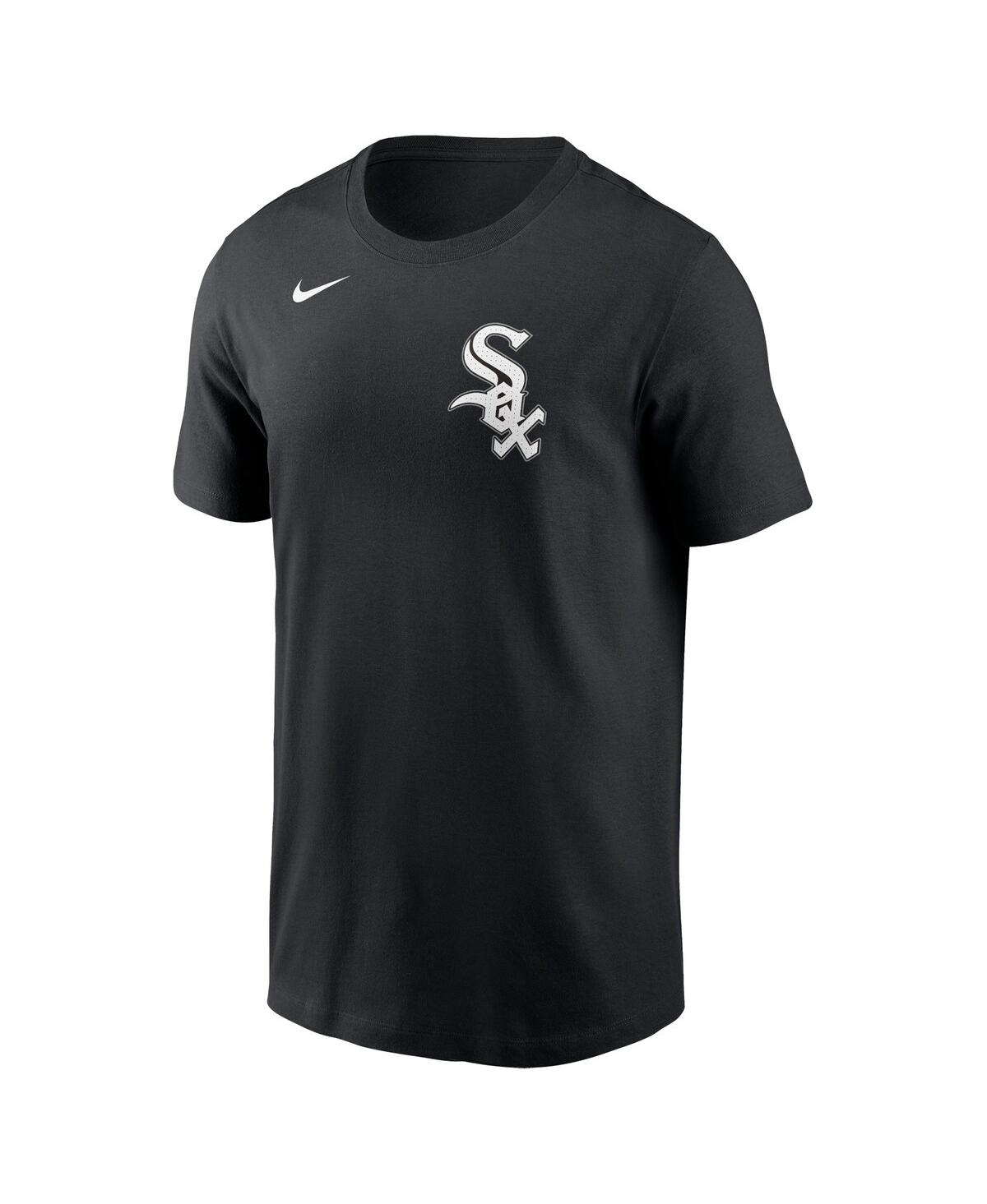 Nike Men'sChicago White Sox Fuse Wordmark T-Shirt - Black