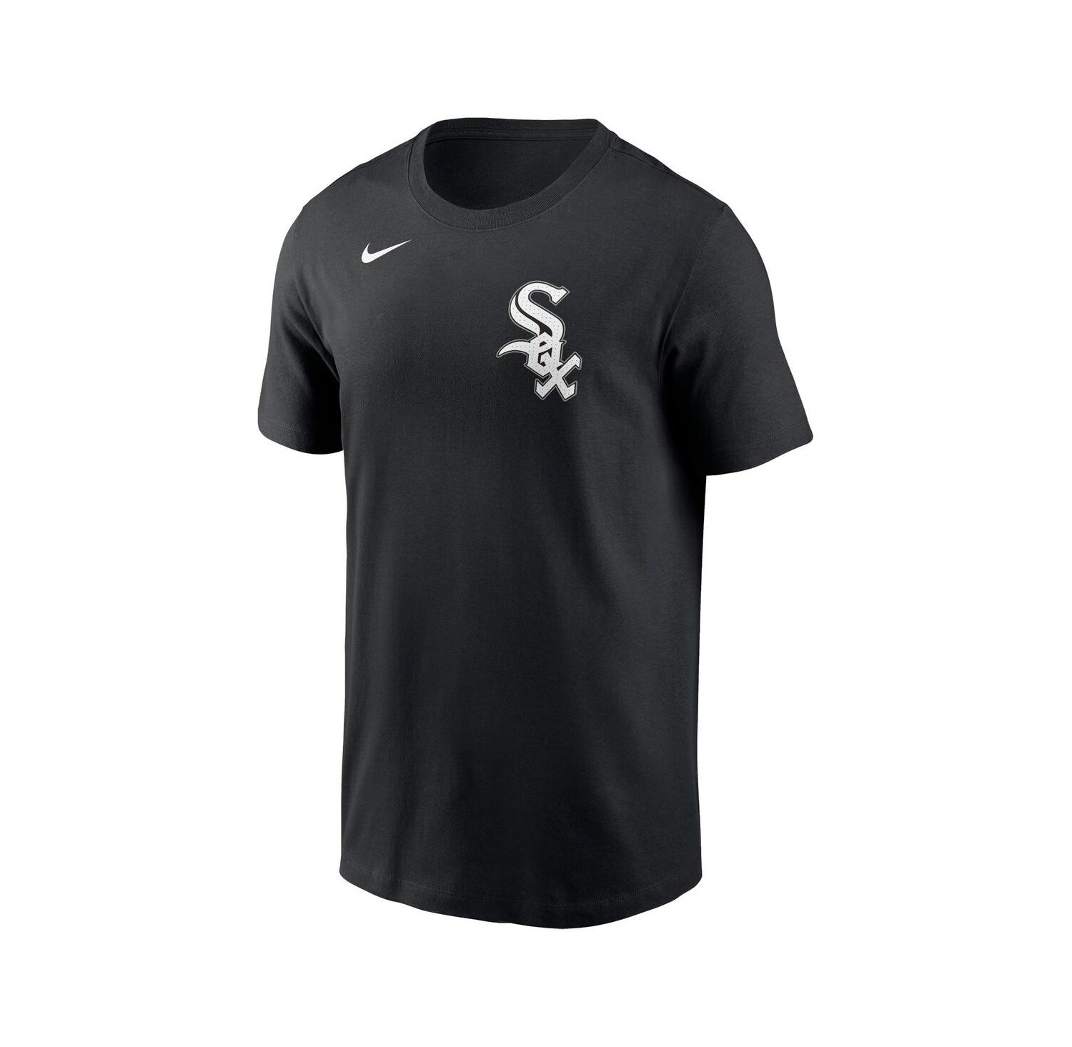 Men's Black Chicago White Sox Fuse Wordmark T-Shirt