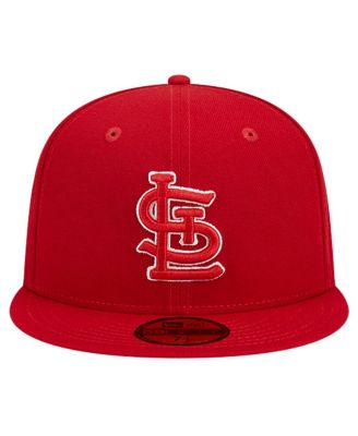 Men's Red St. Louis Cardinals Logo 59FIFTY Fitted Hat