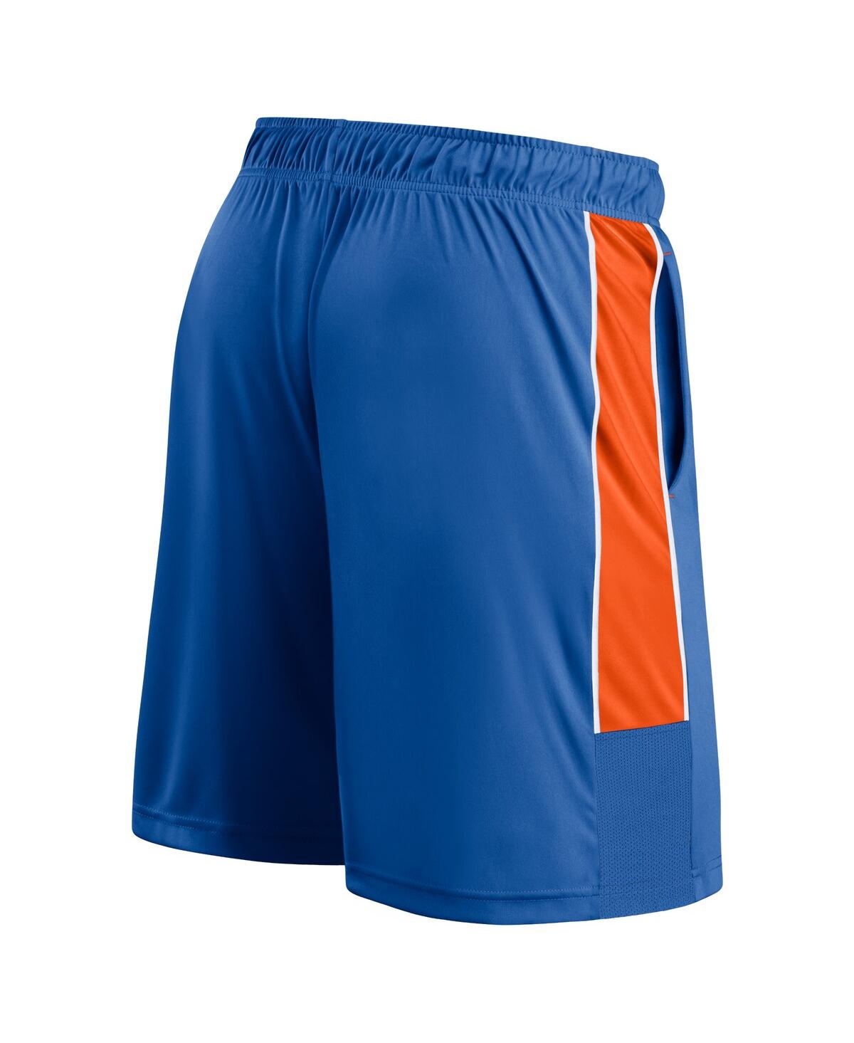 Fanatics Men'sNew York Mets Win the Match Defender Shorts - Royal, Orange