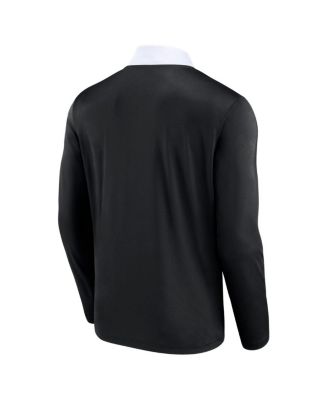 Men's Black Chicago White Sox Unstoppable Quarter-Zip Top