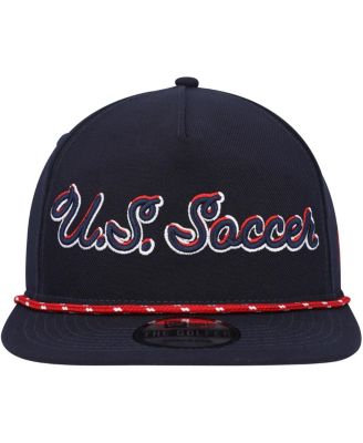 Men's Navy USMNT Script Golfer Adjustable Hat