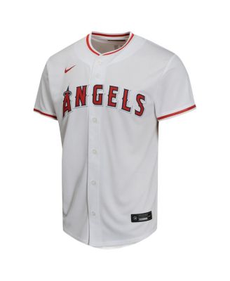 Big Boys and Girls Mike Trout White Los Angeles Angels Home Game Player Jersey