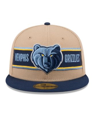 Men's Tan/Navy Memphis Grizzlies 2024 NBA Draft 59FIFTY Hat