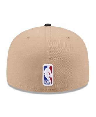 Men's Tan/Black Utah Jazz 2024 NBA Draft 59FIFTY Hat