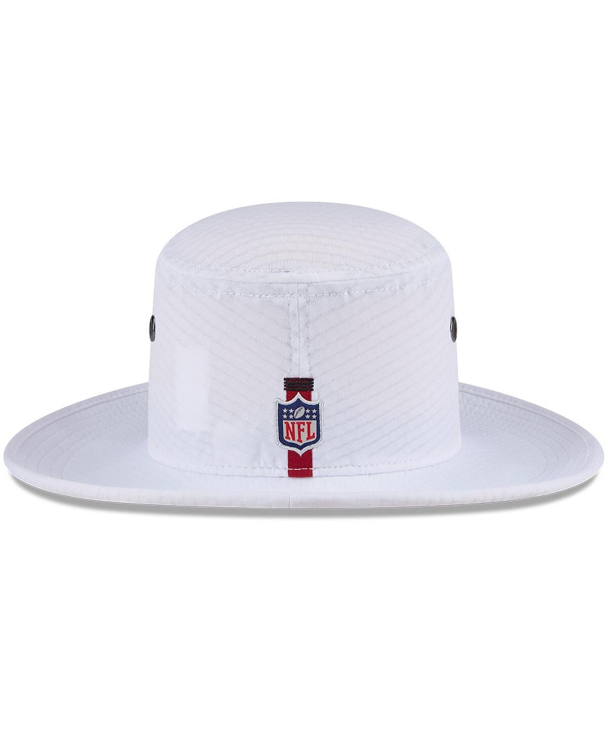 New Era Men's White Arizona Cardinals 2024 Nfl Training Camp Panama Bucket Hat In White