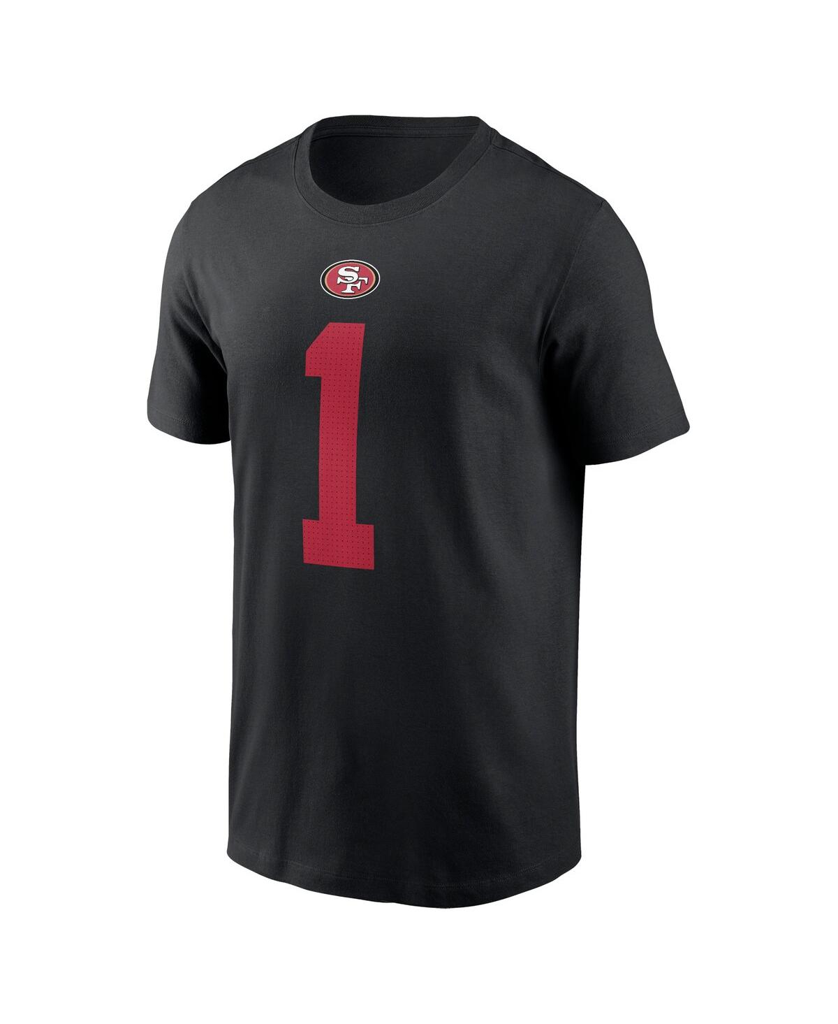 Nike Men's Deebo Samuel SrSan Francisco 49ers Player Name Number T-Shirt - Black