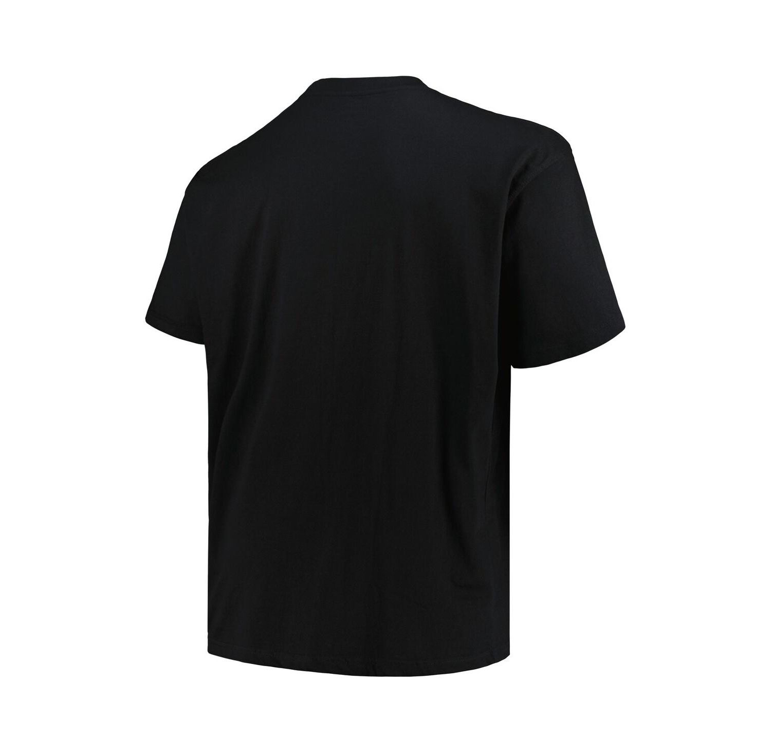 Men's Black New England Patriots Big & Tall Pop T-Shirt