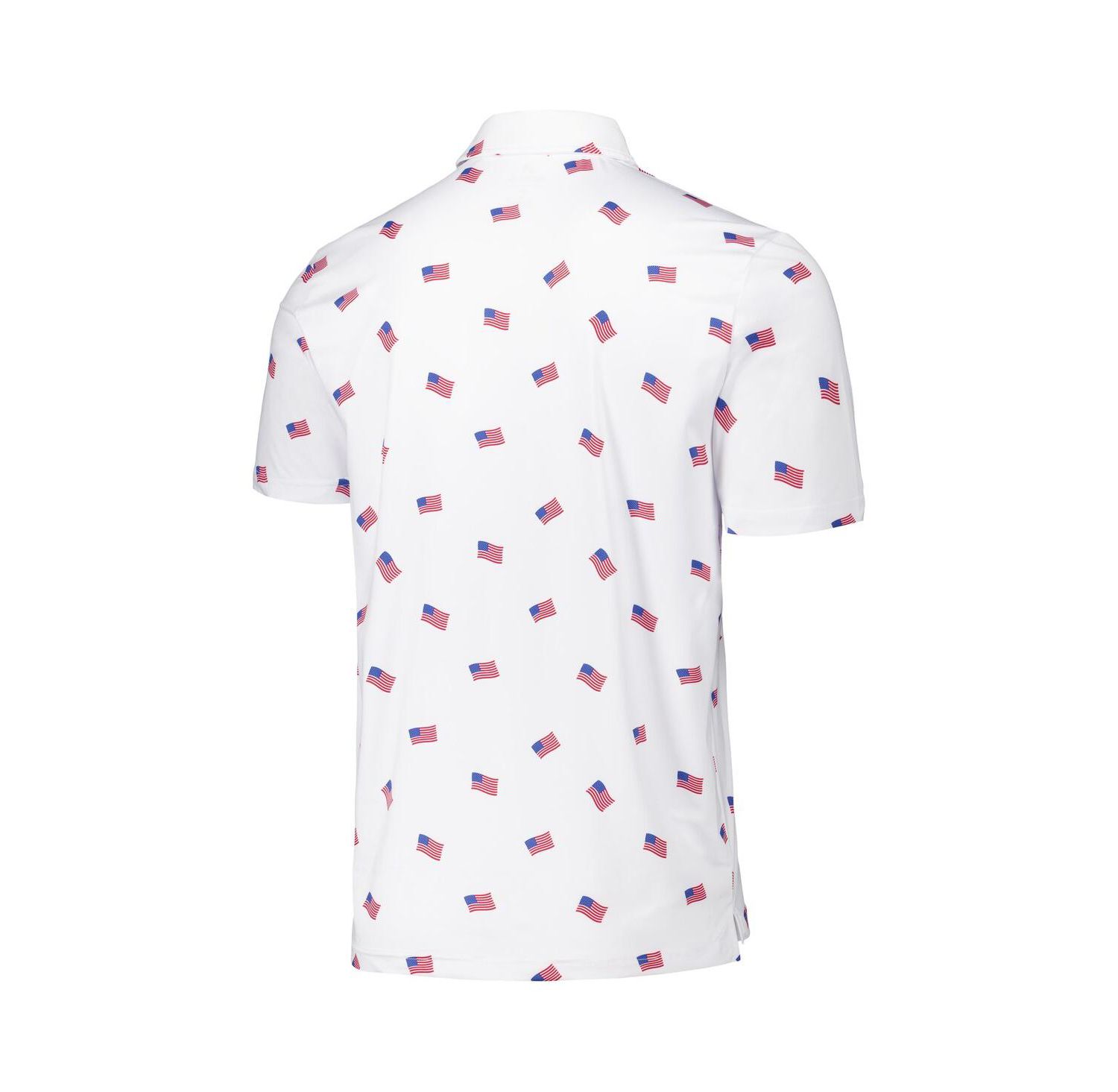 Men's White Texas Rangers Americana Polo