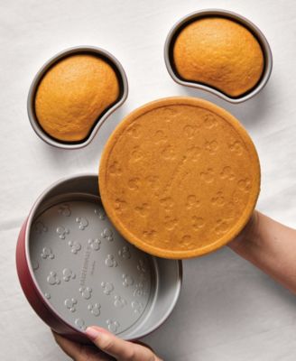 Bake with Mickey Mouse 3-Piece Nonstick Cake Pan Set