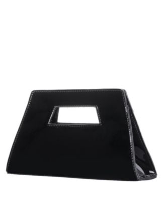 Cut Out Handle Trapezoid Clutch