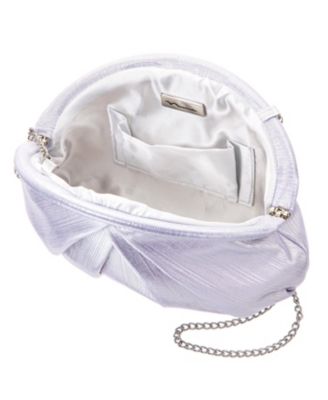 Metallic Sheen Soft Pleated Clutch