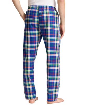 Men's Plaid Flannel Pajama Pants