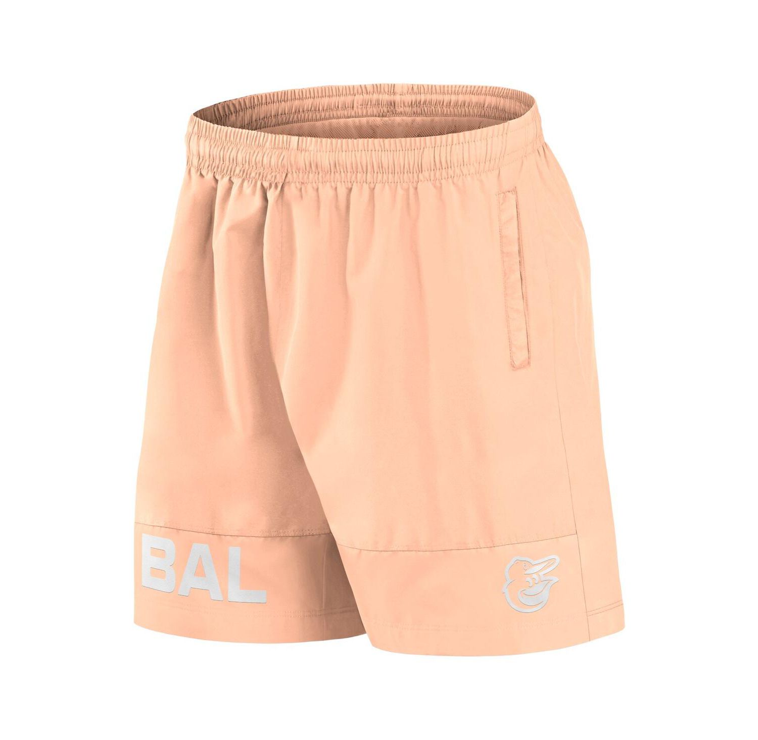 Men's Light Pink Baltimore Orioles Elements Swim Shorts